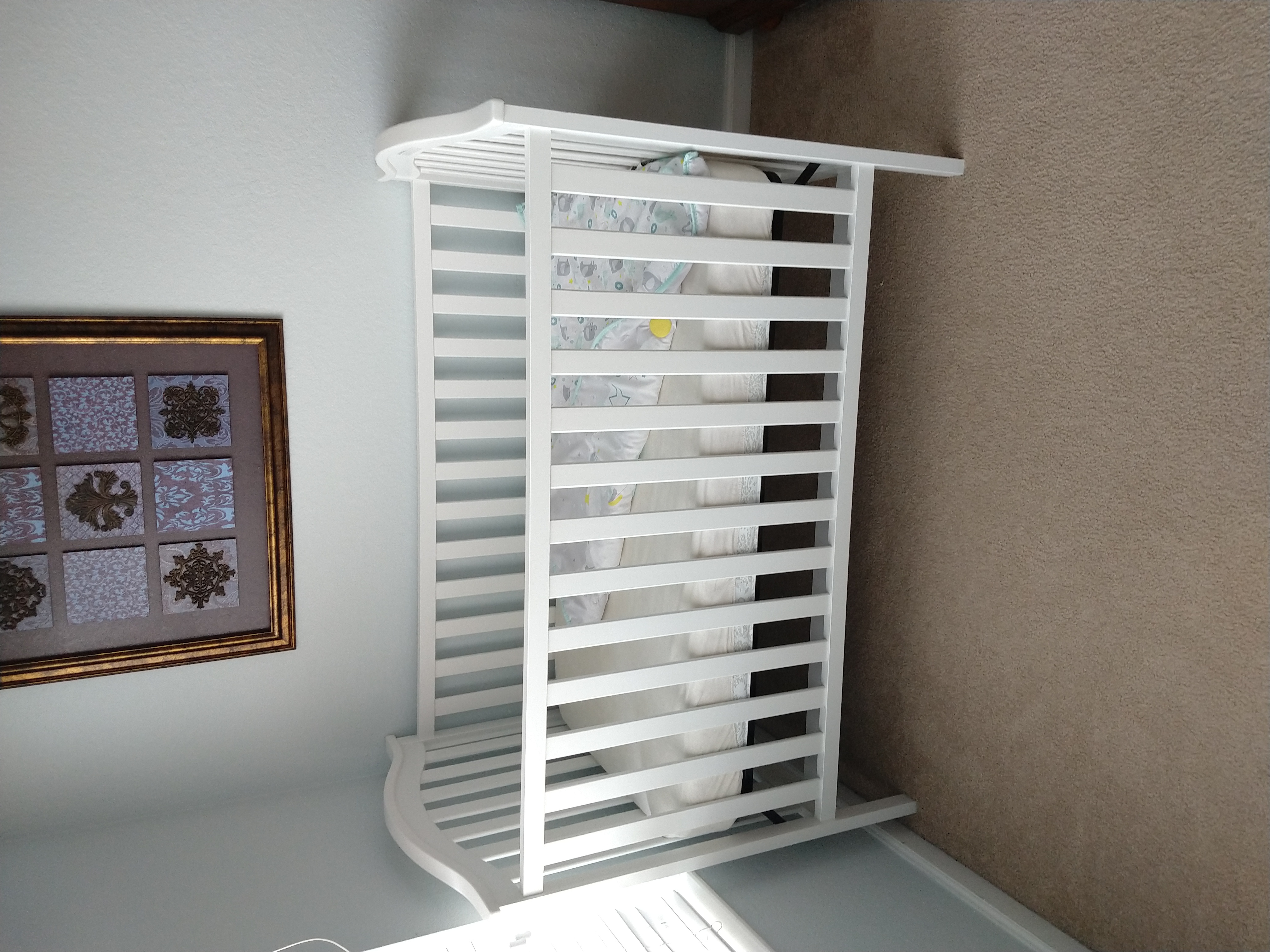 Orbelle White Crib